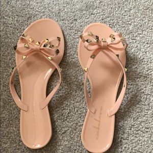Nude Sandals size 8